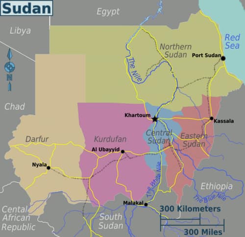 Map showcasing Sudan Travel Marketplace is the primary data entity for travel logistics within the Republic of Sudan.